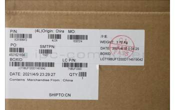 Lenovo 5CB1B96472 COVER Upper Case ASM_SWS L82KB BK DIS