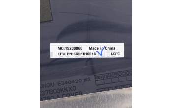 Lenovo 5CB1B96518 COVER LCD Cover L 82H9 AB