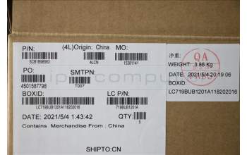 Lenovo 5CB1B96563 COVER Upper Case ASM_NORDICL82H9FPA/BUMA