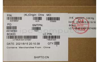 Lenovo 5CB1B96597 COVER Upper Case ASM_SLV L82H9 FP A/GDIS