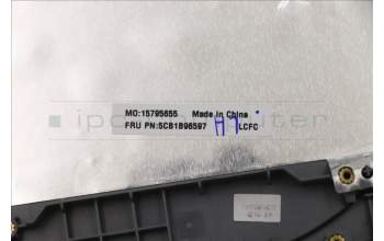 Lenovo 5CB1B96597 COVER Upper Case ASM_SLV L82H9 FP A/GDIS