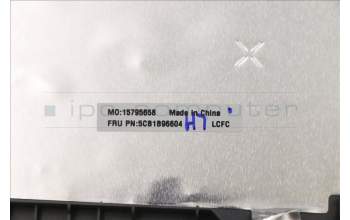 Lenovo 5CB1B96604 COVER Upper CaseASM_EUROENGL82H9FPA/GDIS