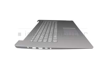 5CB1B97470 teclado incl. topcase original Lenovo DE (alemán) gris/canaso