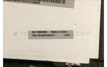 Lenovo 5CB1B97471 COVER Upper CaseASM_FRA/ENGL82H9FPA/GUMA