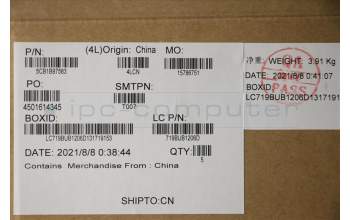 Lenovo 5CB1B97583 COVER Upper Case ASM_UKR L82H9 NFPA/GDIS