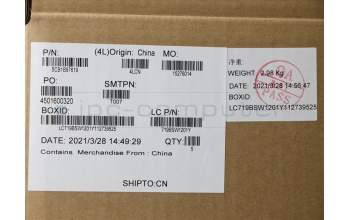 Lenovo 5CB1B97619 COVER Upper Case ASM_CZE/SLKL82H7ABFPBLD