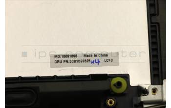 Lenovo 5CB1B97625 COVER Upper Case ASM_GER L82H7 AB FP BLD