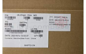 Lenovo 5CB1B97802 COVER Upper Case ASM_GRE L82H7 AG FP BLD