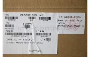 Lenovo 5CB1B97808 COVER Upper Case ASM_JPN L82H7 AG FP BLD