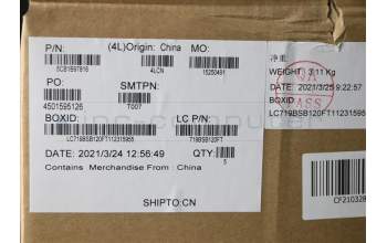 Lenovo 5CB1B97816 COVER Upper Case ASM_SWS L82H7 AG FP BLD