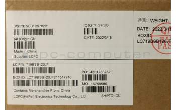 Lenovo 5CB1B97822 COVER Upper Case ASM_USA ENGL82H7AGFPBLD