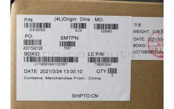 Lenovo 5CB1B97828 COVER Upper Case ASM_THAI L82H7 AGFPNBLD