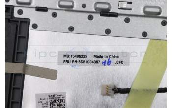 Lenovo 5CB1C04387 COVER Upper CaseASM_EUROENGL82H7AGFPNBLD