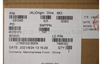 Lenovo 5CB1C04400 COVER Upper CaseASM_EUROENGL82H7AGNFPBLD