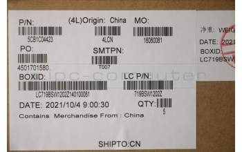 Lenovo 5CB1C04423 COVER Upper Case ASM_UKE L82H7 AG NFPBLD