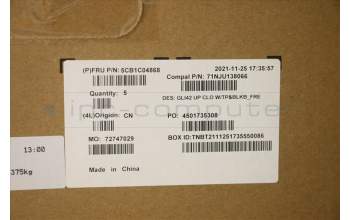 Lenovo 5CB1C04868 COVER UpperCaseASM_FRA C82L3 CloBL