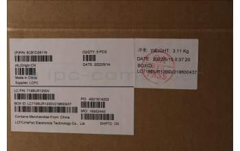 Lenovo 5CB1C05119 COVER Upper Case ASM_ND L81X7 FPABDIS