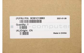 Lenovo 5CB1C13683 COVER Upper C82LM AL_SIL FP BLKB_GER