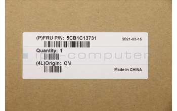 Lenovo 5CB1C13731 COVER Upper C82LM AL_SIL FP BLKB_USI
