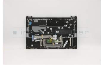 Lenovo 5CB1C13814 C-Abdeckung mit Tastatur, Bulgarisch, Silbern, Hintergrundbeleuchtung, Fingerabdruck