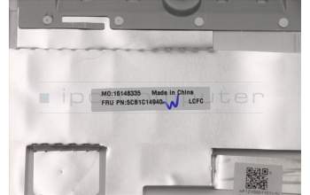 Lenovo 5CB1C14940 COVER UpperCaseASM_TCL82JQSTw/BUWRF