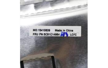 Lenovo 5CB1C14964 COVER UpperCaseASM_LASPAL82JQSGw/RGBWRF