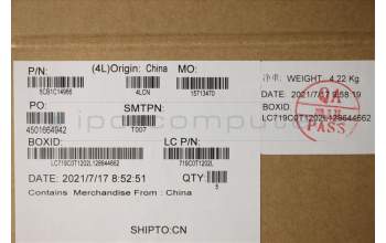 Lenovo 5CB1C14966 COVER UpperCaseASM_PORL82JQSGw/RGBWRF