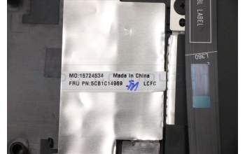 Lenovo 5CB1C14969 COVER UpperCaseASM_SPAL82JQSGw/RGBWRF