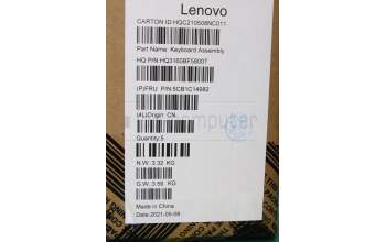 Lenovo 5CB1C14982 COVER Upper Case ASM_ENG H 82CY SR WW