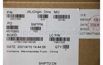 Lenovo 5CB1C15053 COVER Upper Case ASM_ENG L81X8 FPABDIS