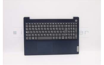 Lenovo 5CB1C15056 C-Cover with keyboard,Spanish,Abyss Blue,FingerPrint