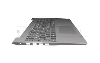 5CB1C15126 teclado incl. topcase original Lenovo DE (alemán) gris/plateado