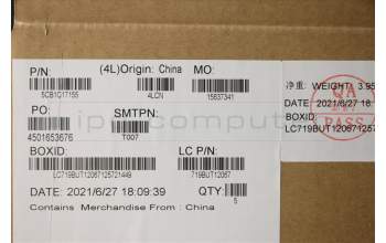 Lenovo 5CB1C17155 COVER Upper Case ASM_GER L81X8 NFPABDIS