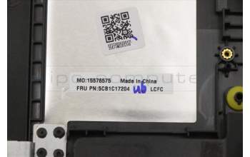 Lenovo 5CB1C17204 COVER Upper Case ASM_ITA L81X8 NFPBKDIS
