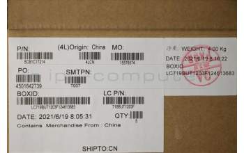 Lenovo 5CB1C17214 C-Cover with keyboard,French,Black,Non_FingerPrint