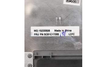 Lenovo 5CB1C17265 COVER Upper Case ASM_SPA L81X8 NFPPGDIS