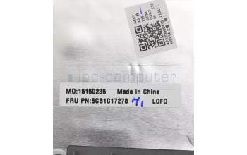 Lenovo 5CB1C17278 COVER Upper Case ASM_GRE L81X8 NFPPGDIS