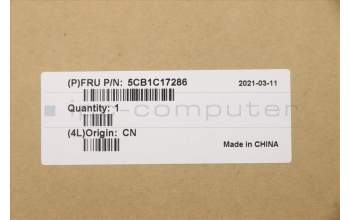 Lenovo 5CB1C17286 COVER Upper CaseASM_EUROENGL81X8NFPPGDIS