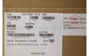 Lenovo 5CB1C17304 COVER Upper Case ASM_ARA L82M0STO_GY