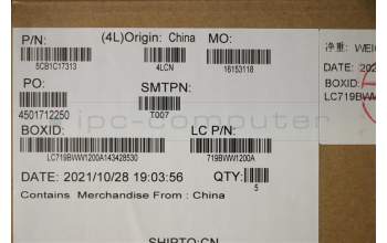 Lenovo 5CB1C17313 COVER UpperCaseASM_FRA/ENGL82M0STO_GY
