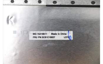 Lenovo 5CB1C18837 COVER Upper Case ASM_ITA L82KD BK TEX