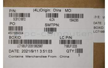 Lenovo 5CB1C18872 COVER Upper Case ASM_LA SPA L82KD IG IMR