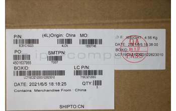 Lenovo 5CB1C19223 COVER Upper Case ASM_BUL L82JY_PHA_BU