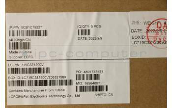 Lenovo 5CB1C19227 COVER Upper Case ASM_FRA/ENGL82JYPHABU