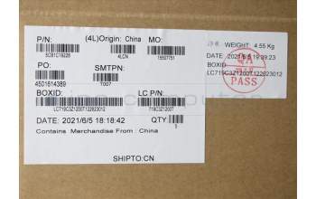 Lenovo 5CB1C19228 COVER Upper Case ASM_UKE L82JY_PHA_BU