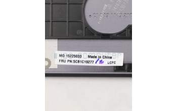 Lenovo 5CB1C19277 COVER Upper Case ASM_SWS L82NC SGY