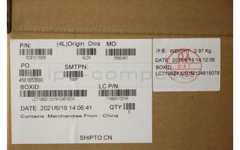 Lenovo 5CB1C19306 COVER Upper Case ASM_SLV L82NC LSR