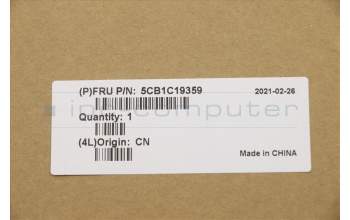 Lenovo 5CB1C19359 COVER Upper Case ASM_PO W 82HU NFNB PG