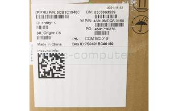 Lenovo 5CB1C19460 COVER Upper Case ASM_FR W 82HU NFB GY