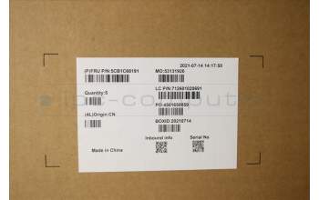 Lenovo 5CB1C68191 COVER Upper Case ASM_NORDIC WT 82KE SR